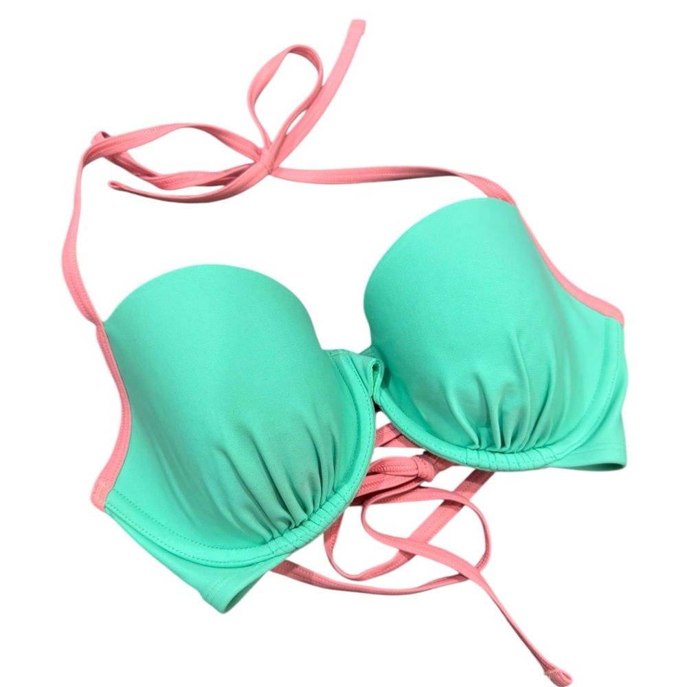 ✨ 5/$30 ✨ Aerie Mint and Pink Bikini Top